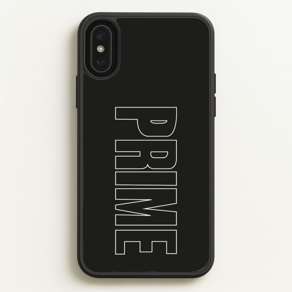 Prime - Black - Prime Phone Case for iPhone XS Max