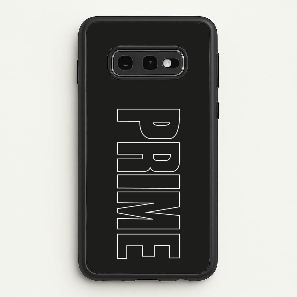 Prime - Black - Prime Phone Case for Galaxy S10e