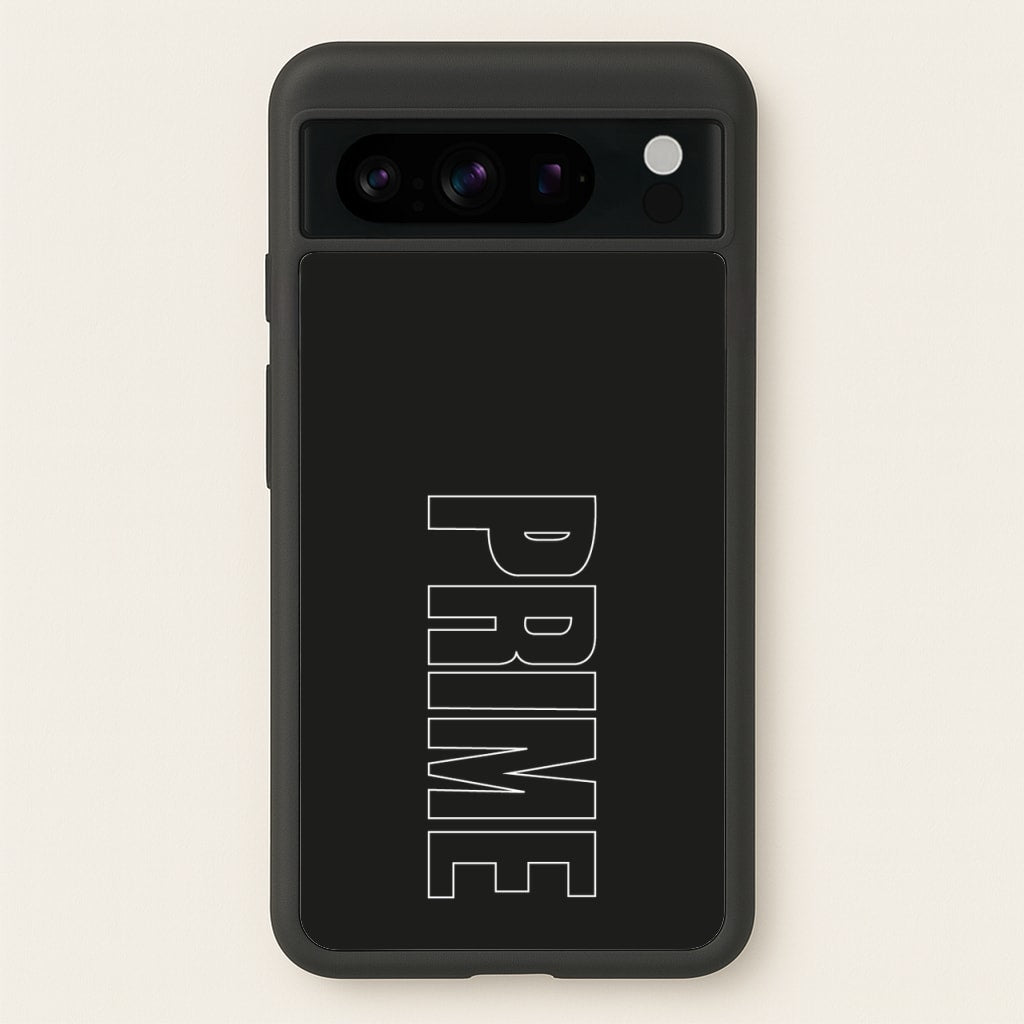 Prime - Black - Prime Phone Case for Google Pixel 8 Pro