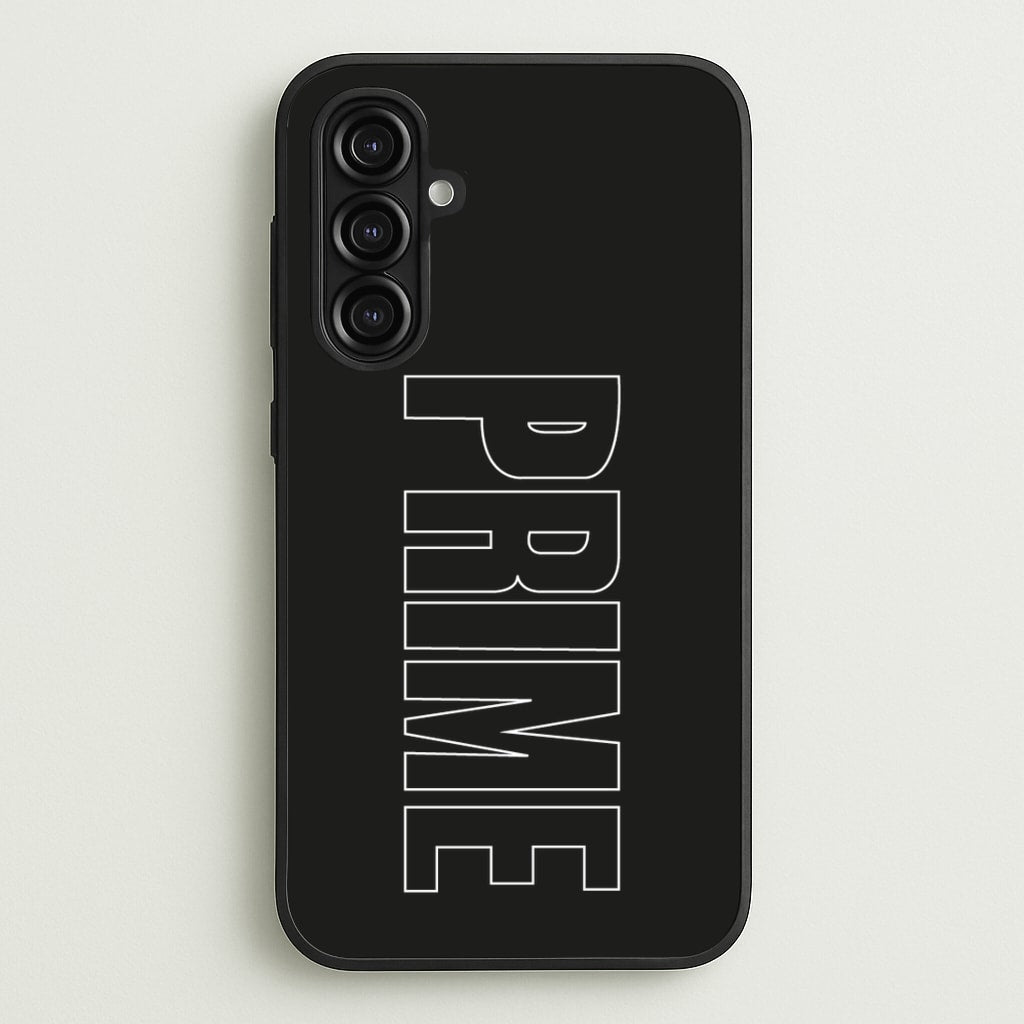 Prime - Black - Prime Phone Case for Galaxy A16