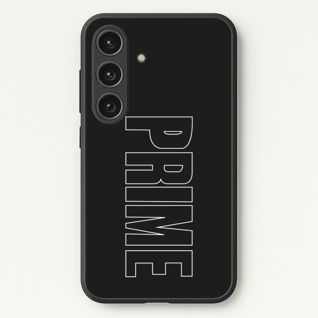 Prime - Black - Prime Phone Case for Galaxy S25