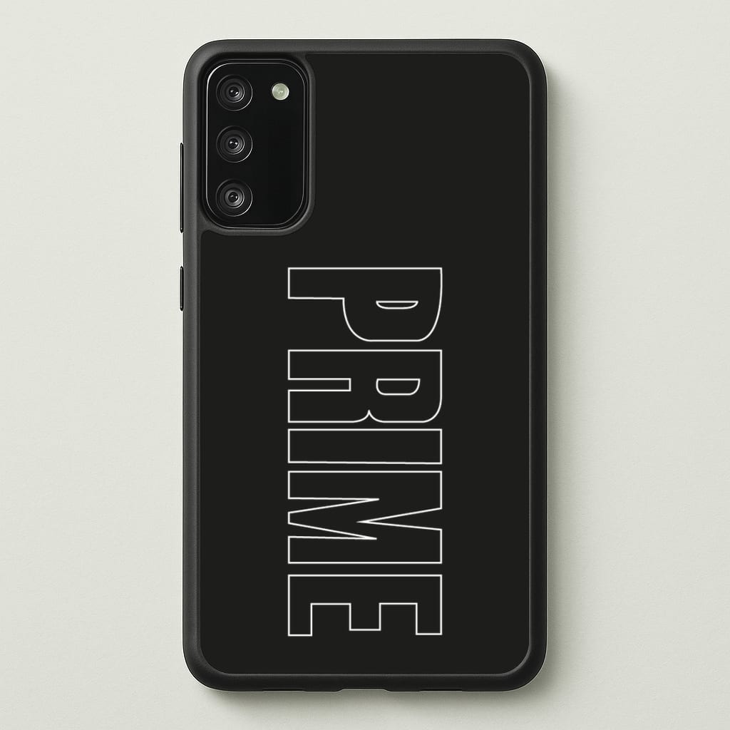 Prime - Black - Prime Phone Case for Galaxy S20FE