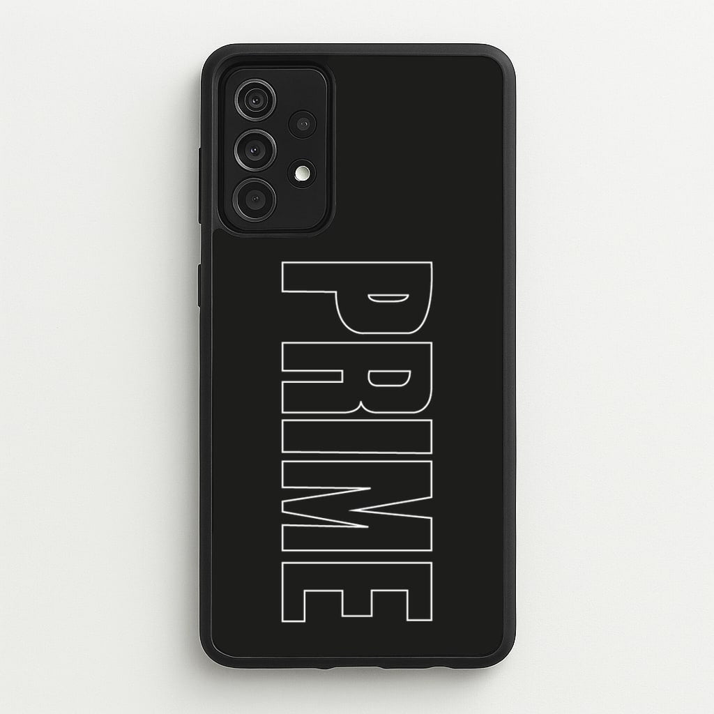 Prime - Black - Prime Phone Case for Galaxy A52 / A52s