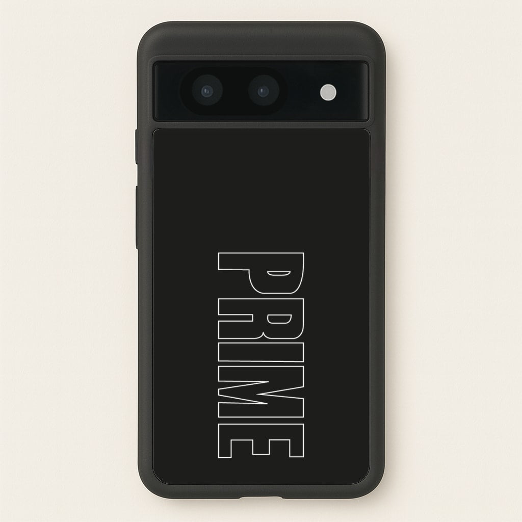 Prime - Black  - Prime Phone Case for Google Pixel 8a