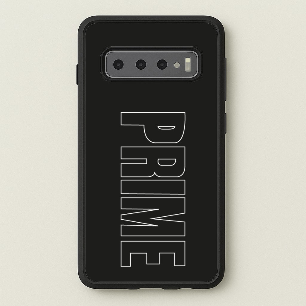 Prime - Black - Prime Phone Case for Galaxy S10 Plus