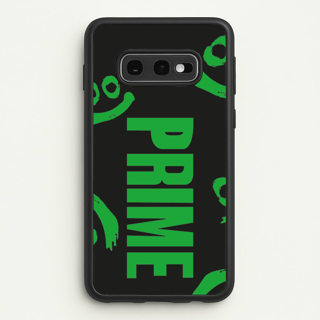Prime - Green And Black - Prime Phone Case for Galaxy S10e