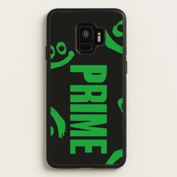 Prime - Green And Black - Prime Phone Case for Galaxy S9