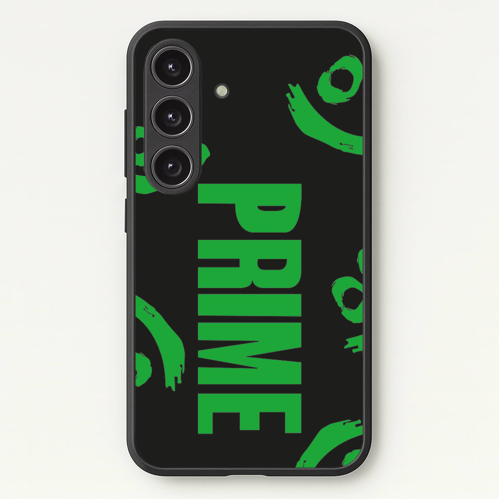 Prime - Green And Black - Prime Phone Case for Galaxy S24FE