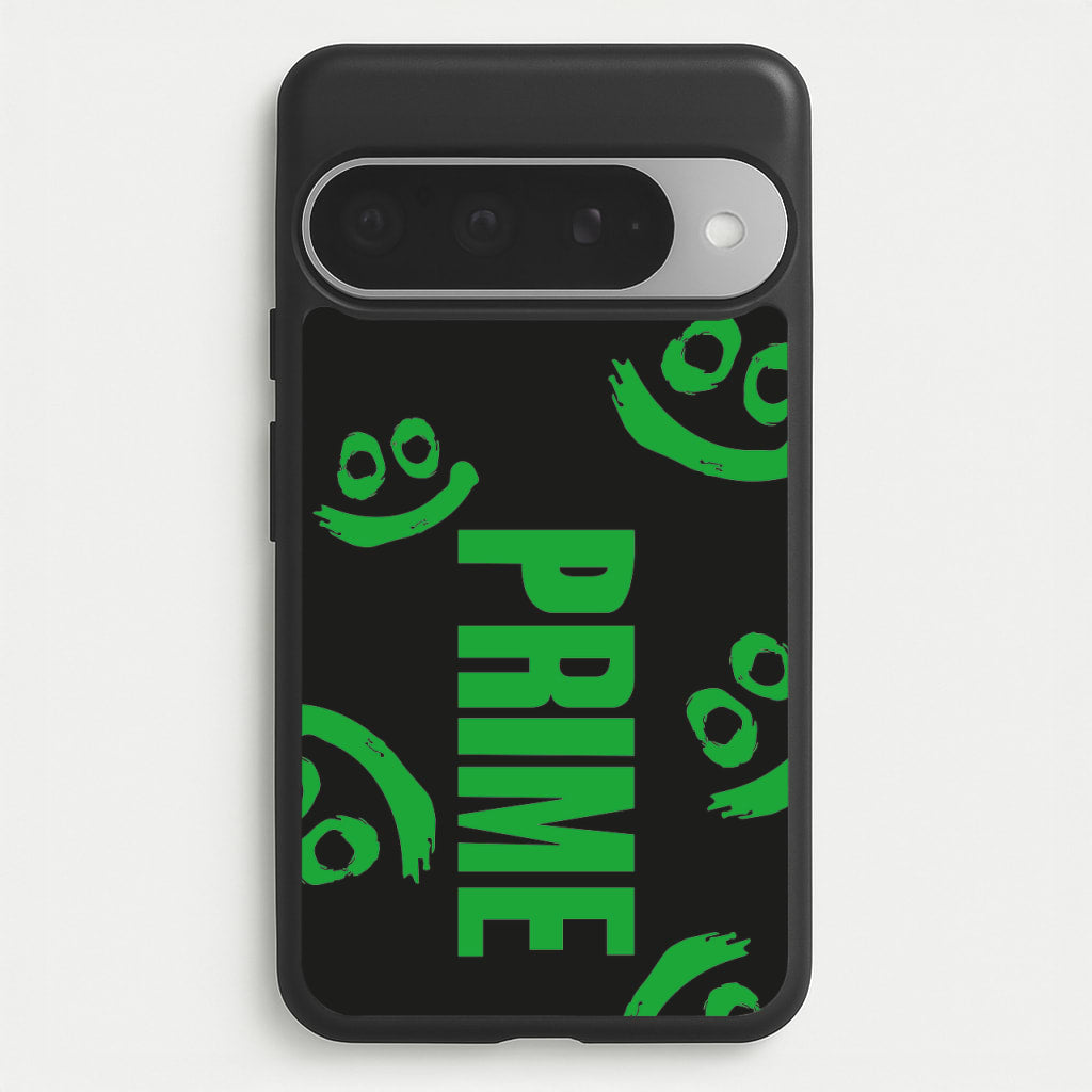 Prime - Green And Black Phone Case for Google Pixel 10 Pro XL