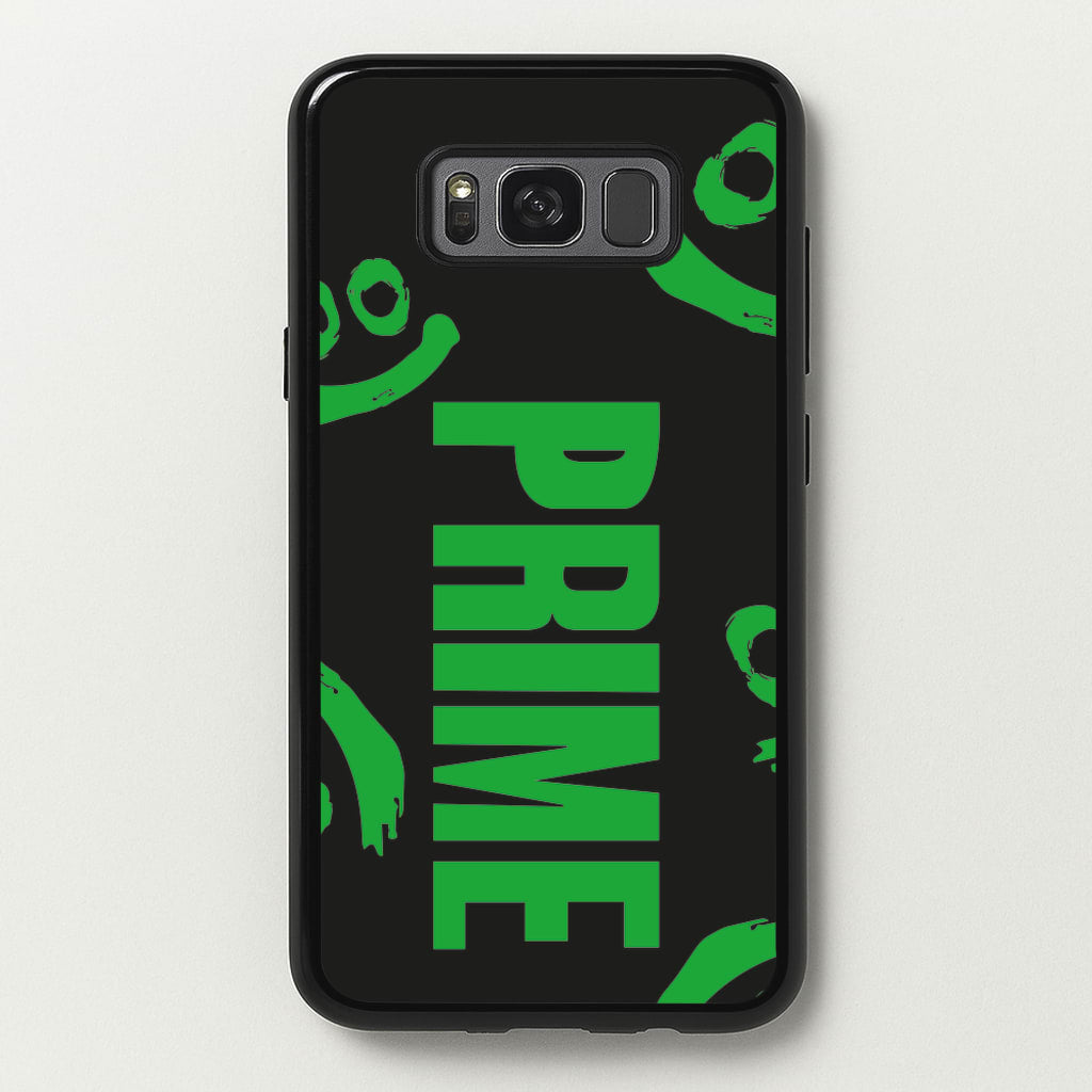 Prime - Green And Black - Prime Phone Case for Galaxy S8