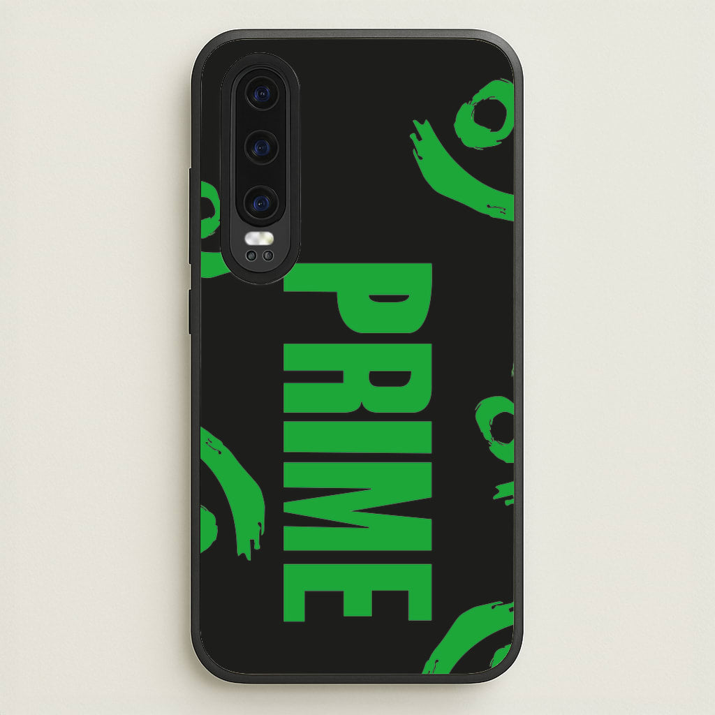 Prime - Green And Black - Prime Phone Case for Huawei P30