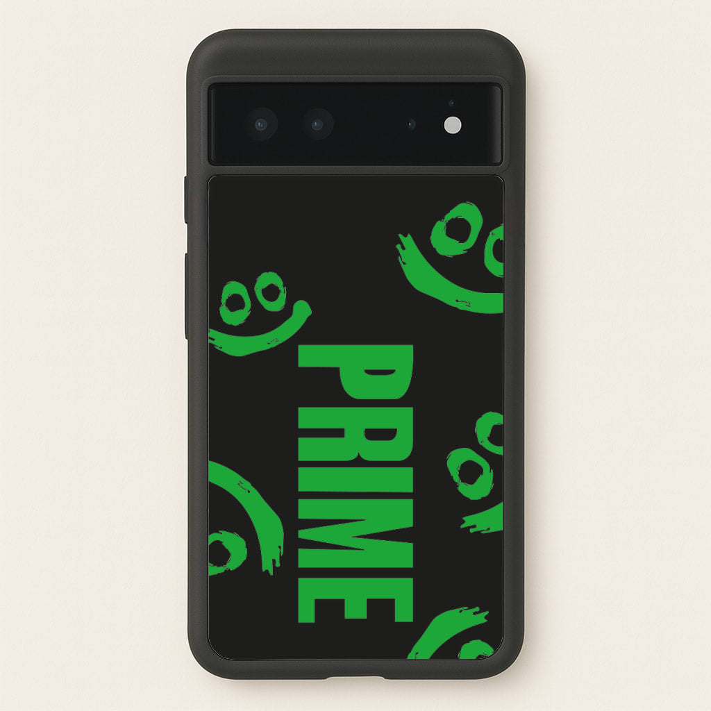 Prime - Green And Black - Prime Phone Case for Google Pixel 6
