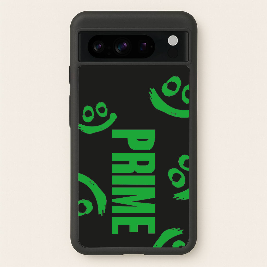 Prime - Green And Black - Prime Phone Case for Google Pixel 8 Pro