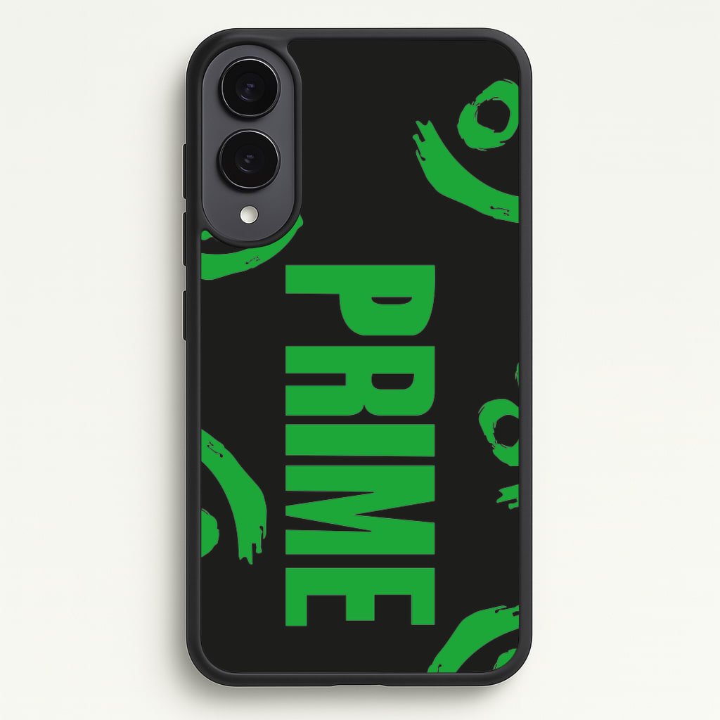 Prime - Green And Black - Prime Phone Case for Galaxy S25 Edge