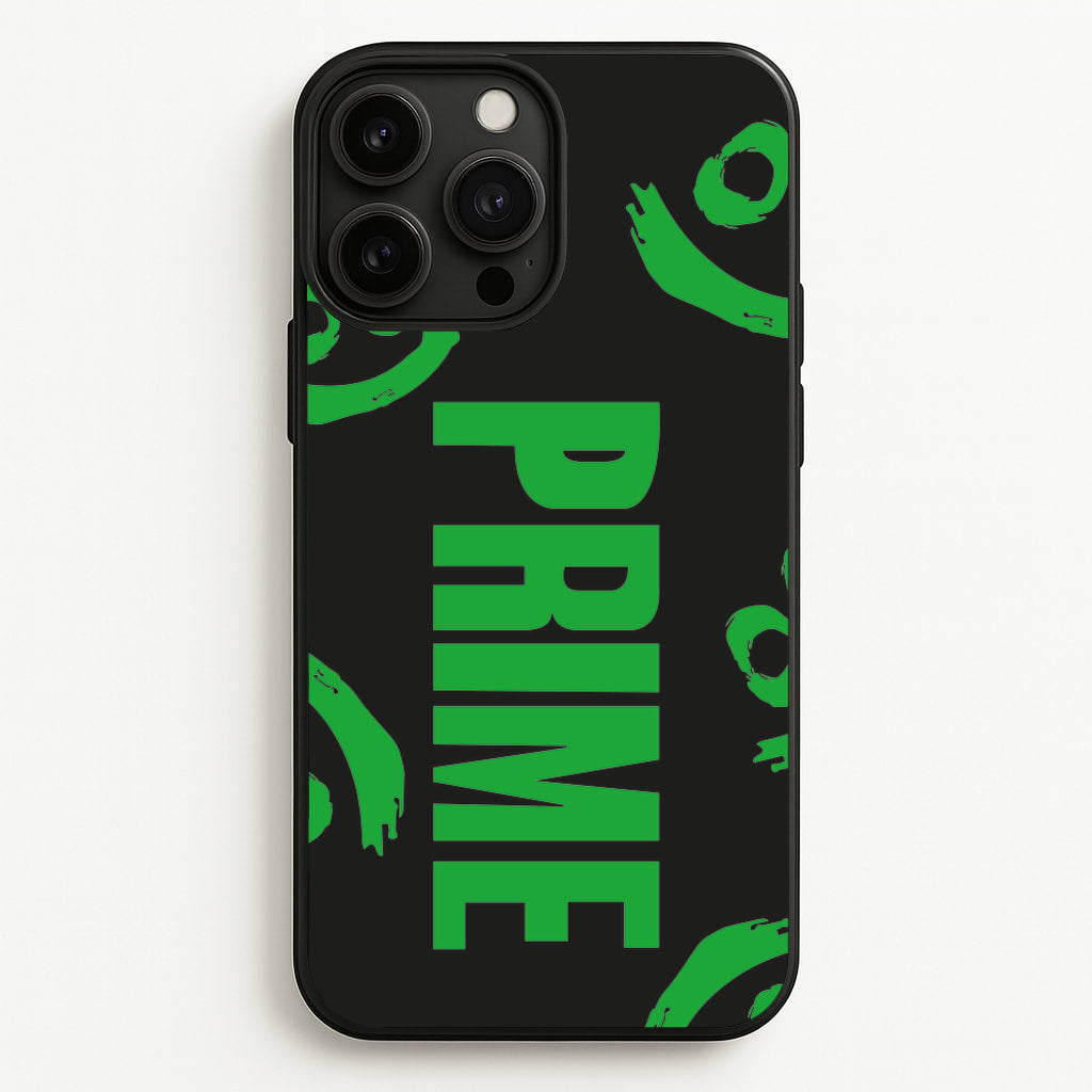 Prime - Green And Black - Prime Phone Case for iPhone 13 Pro Max