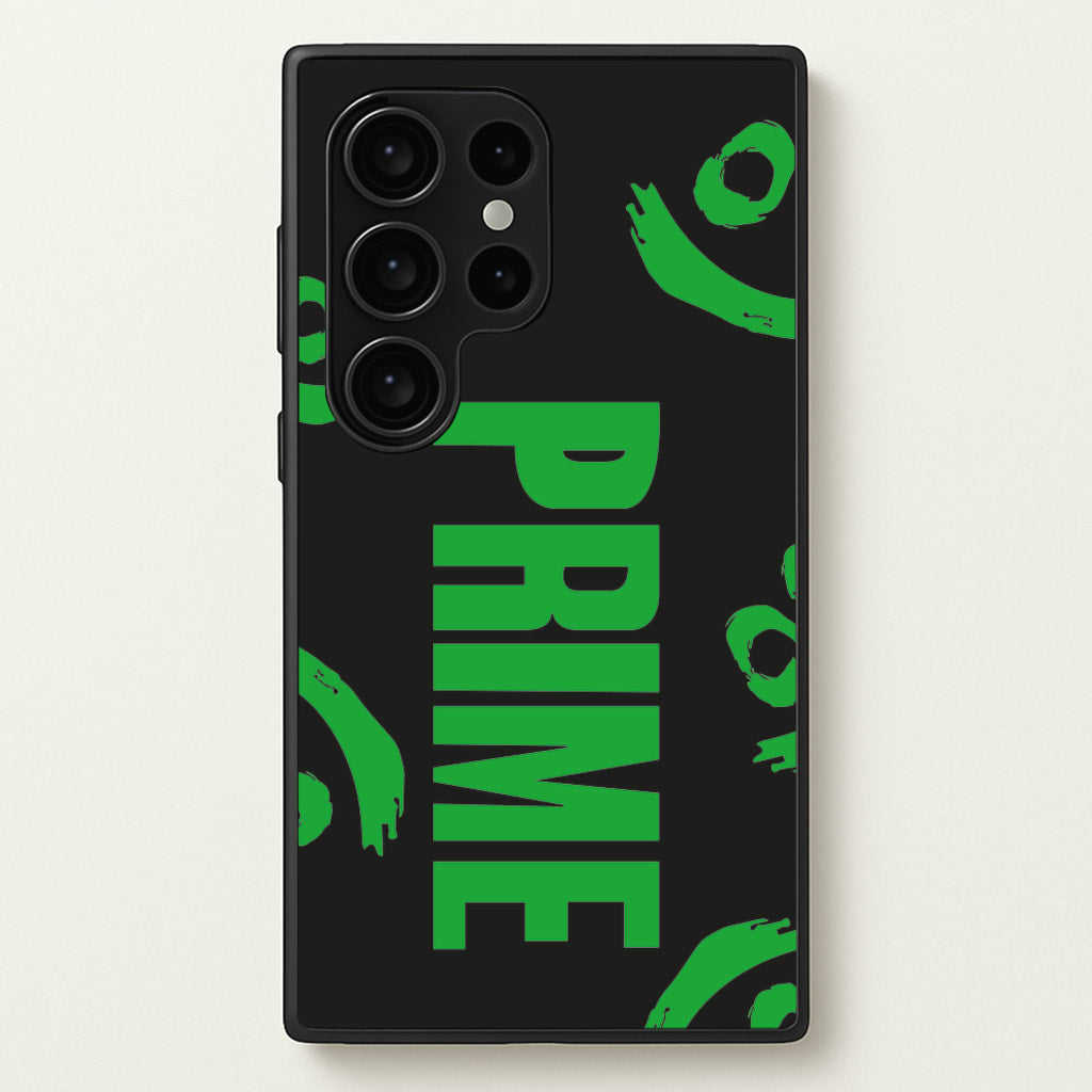 Prime - Green And Black - Prime Phone Case for Galaxy S24 Ultra