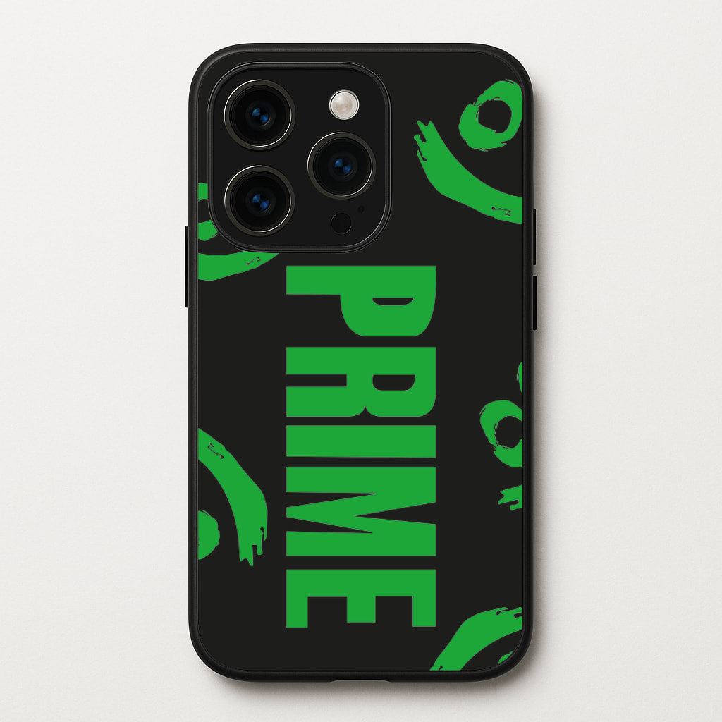 Prime - Green And Black - Prime Phone Case for iPhone 15 Pro
