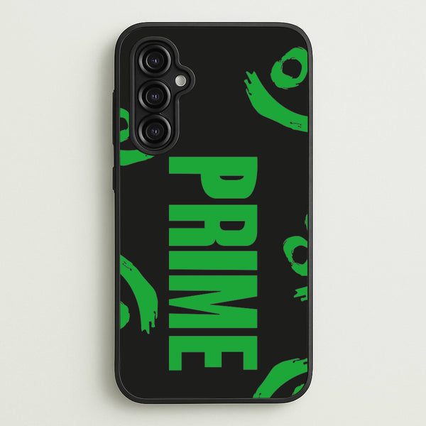 Prime - Green And Black - Prime Phone Case for Galaxy A14