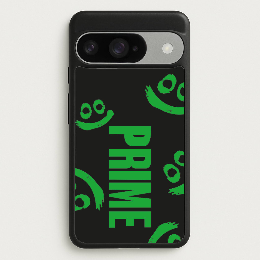 Prime - Green And Black Phone Case for Google Pixel 10 / 10 Pro