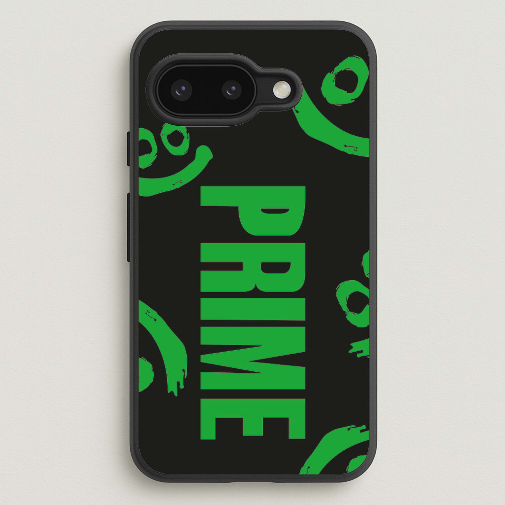 Prime - Green And Black - Prime Phone Case for Google Pixel 9a
