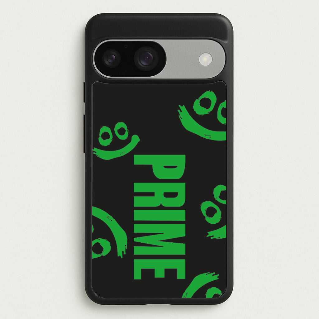 Prime - Green And Black - Prime Phone Case for Google Pixel 9 / 9 Pro