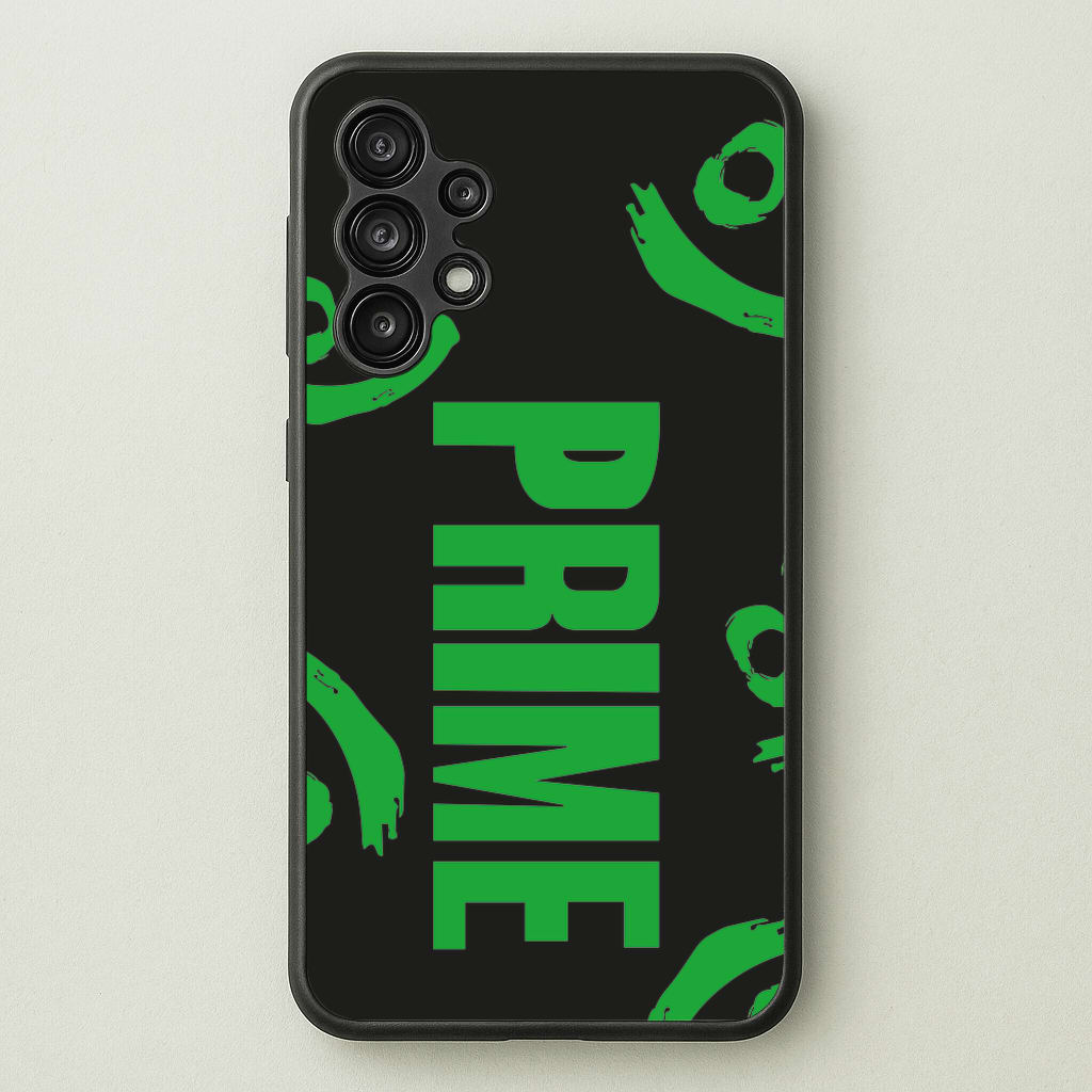 Prime - Green And Black - Prime Phone Case for Galaxy A13