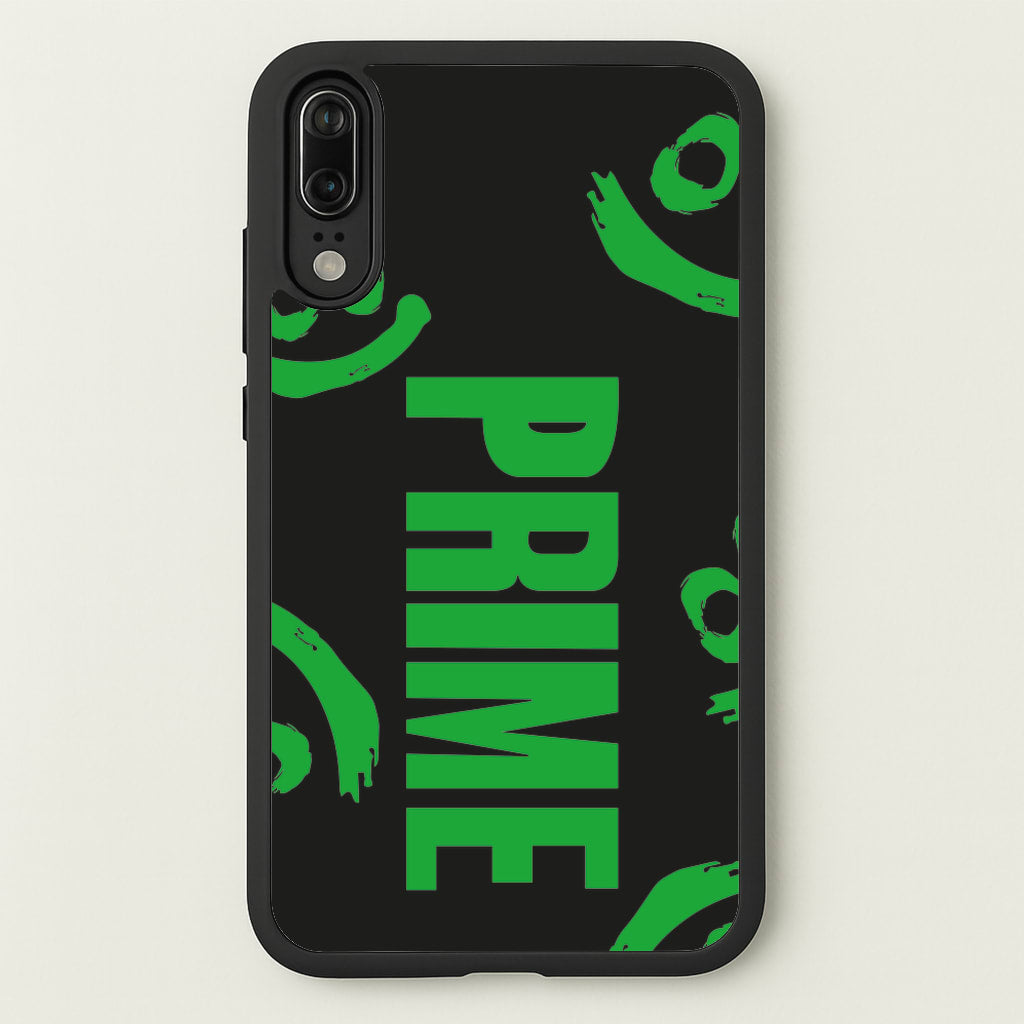 Prime - Green And Black - Prime Phone Case for Huawei P20