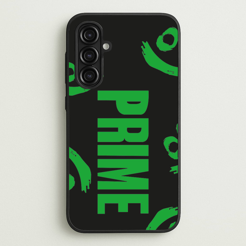 Prime - Green And Black - Prime Phone Case for Galaxy A16