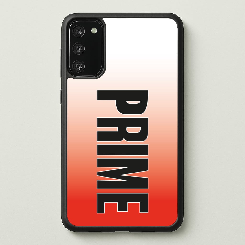Prime - Red Gradient - Prime Phone Case for Galaxy A41
