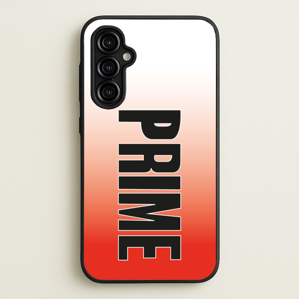 Prime - Red Gradient - Prime Phone Case for Galaxy A54