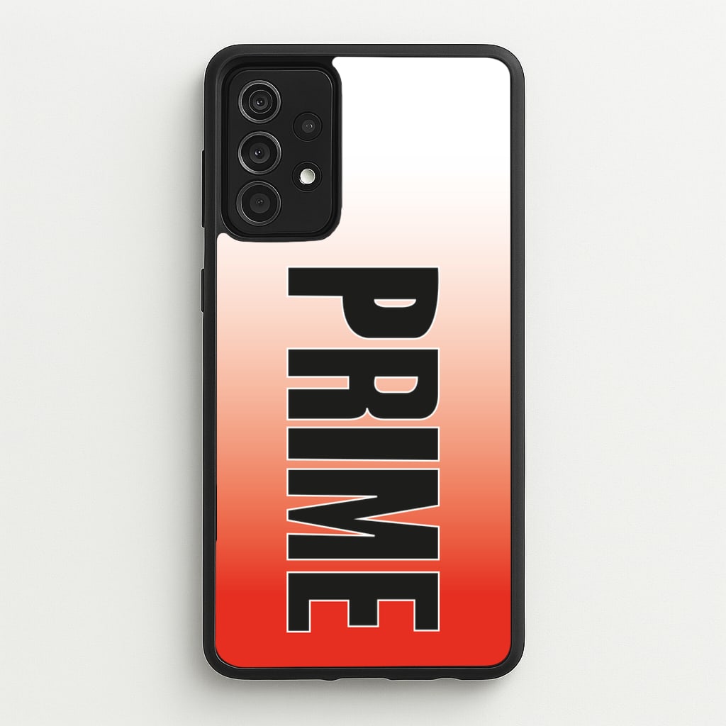 Prime - Red Gradient - Prime Phone Case for Galaxy A52 / A52s