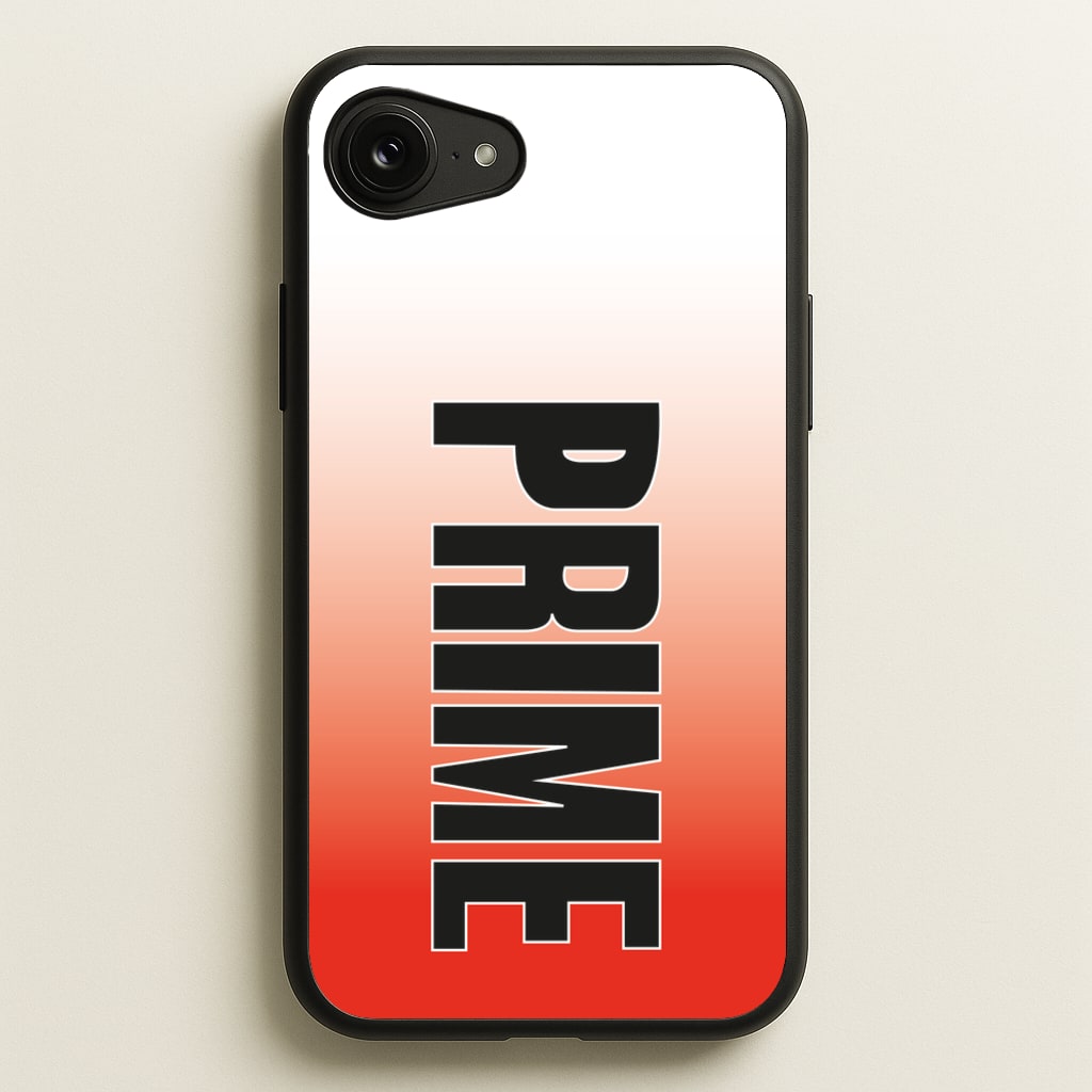 Prime - Red Gradient - Prime Phone Case for iPhone 16e