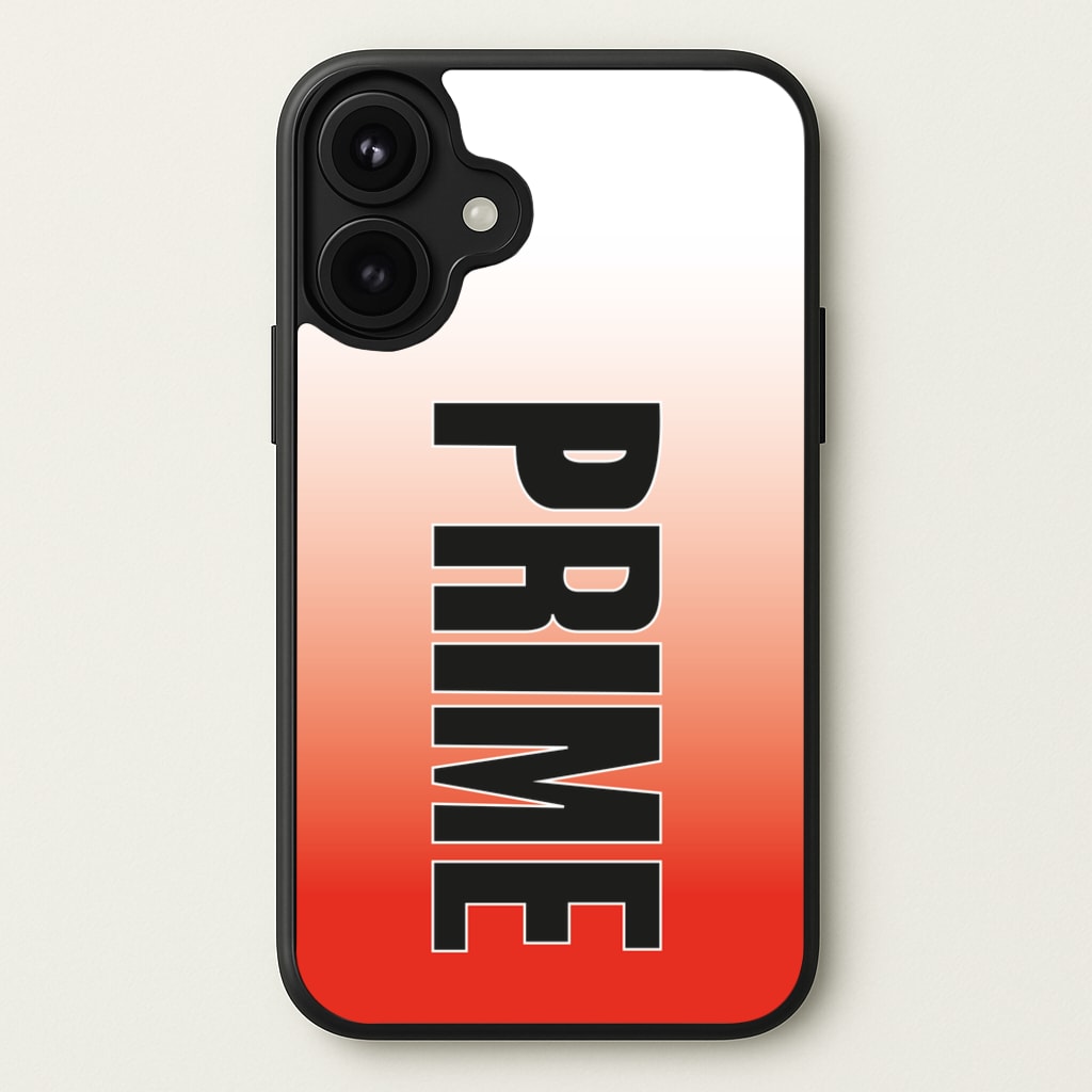 Prime - Red Gradient Phone Case for iPhone 17