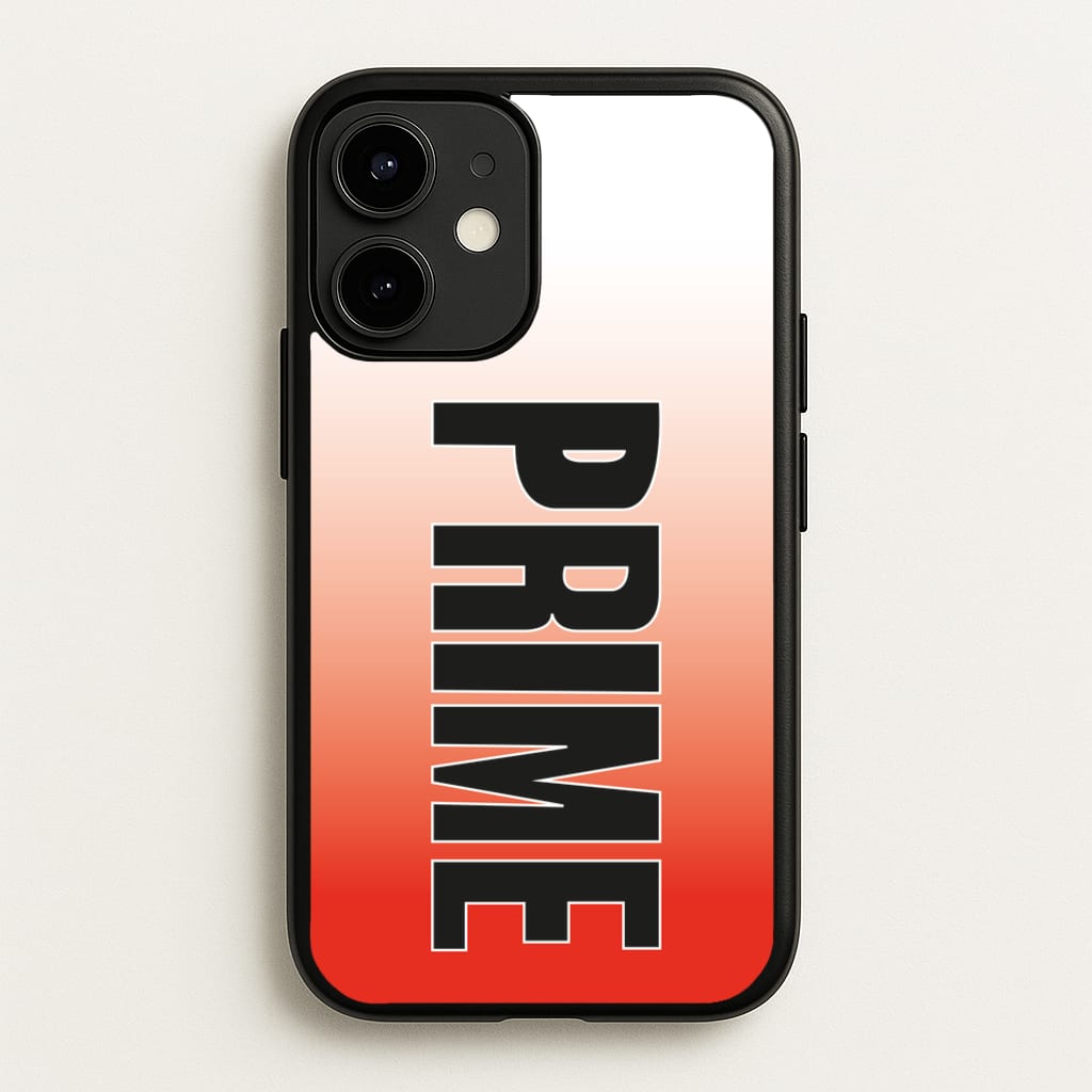 Prime - Red Gradient - Prime Phone Case for iPhone 12 Mini