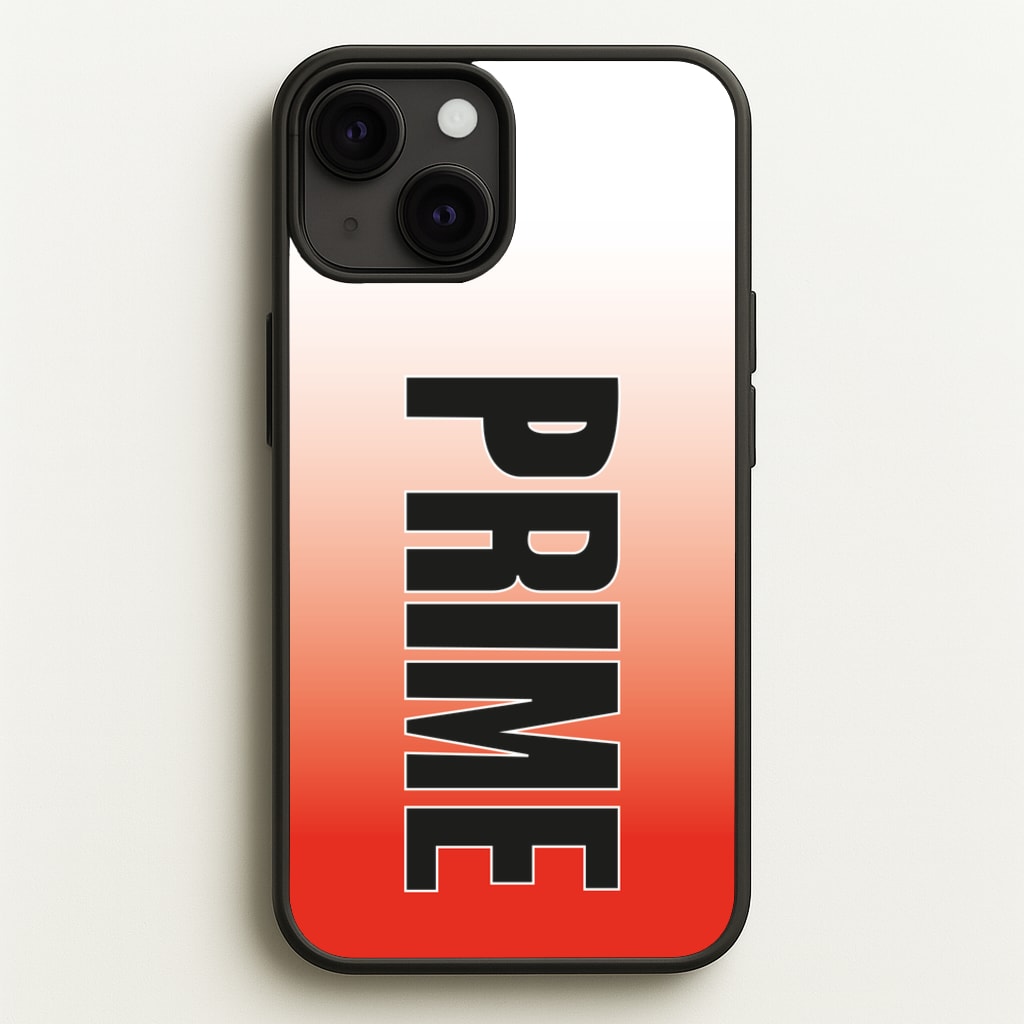 Prime - Red Gradient - Prime Phone Case for iPhone 13