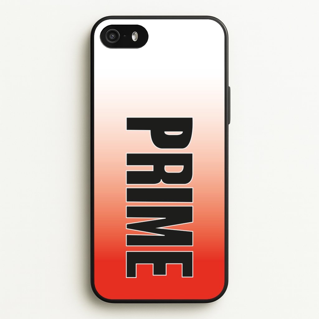 Prime - Red Gradient - Prime Phone Case for iPhone 5 / 5s / SE 2016