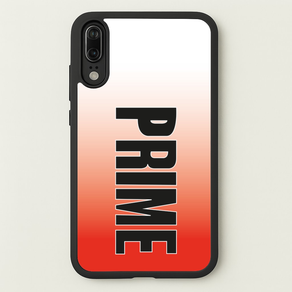 Prime - Red Gradient - Prime Phone Case for Huawei P20