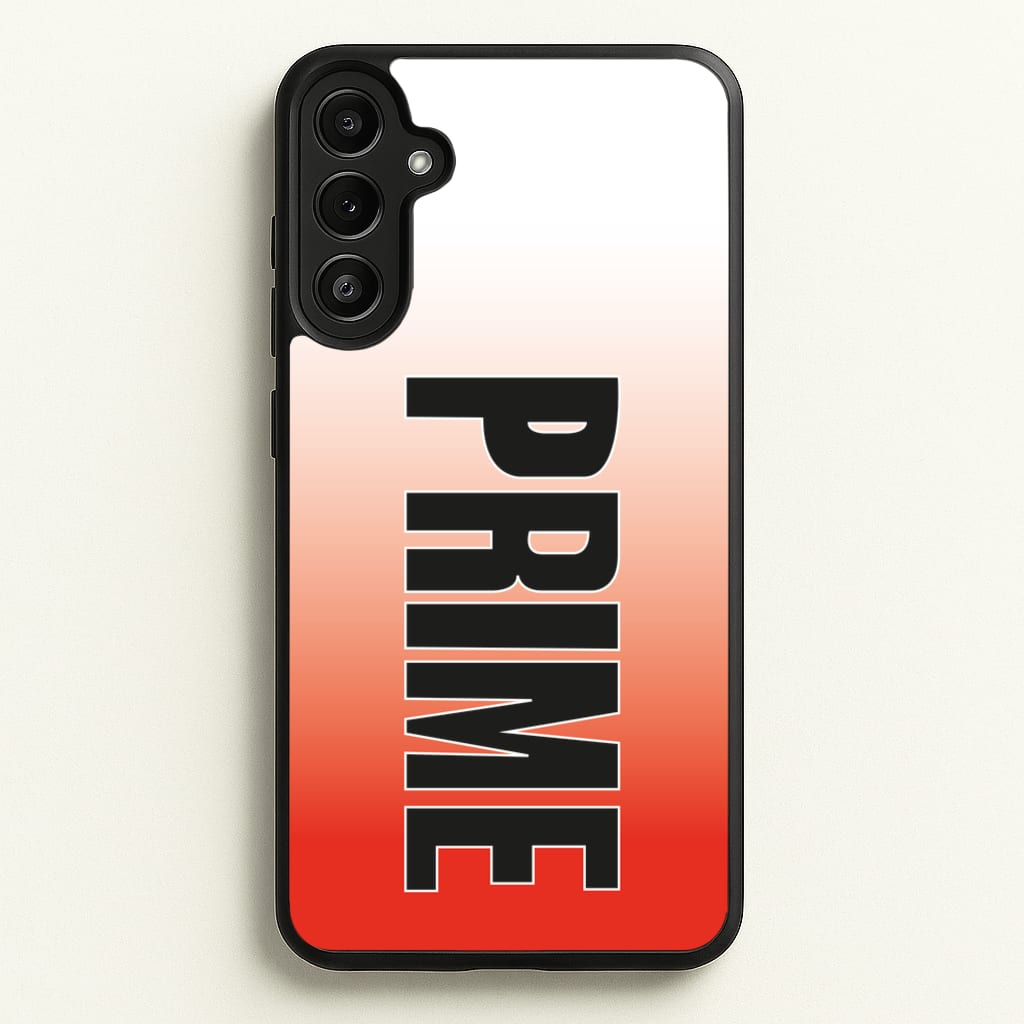 Prime - Red Gradient - Prime Phone Case for Galaxy A34