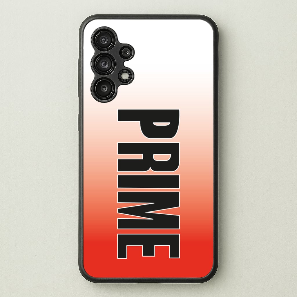 Prime - Red Gradient - Prime Phone Case for Galaxy A13