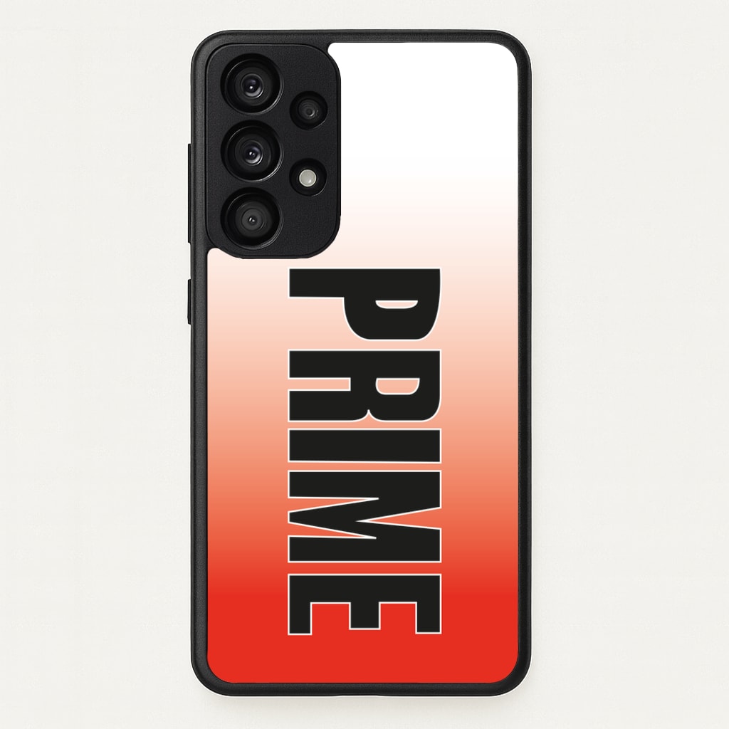 Prime - Red Gradient - Prime Phone Case for Galaxy A53