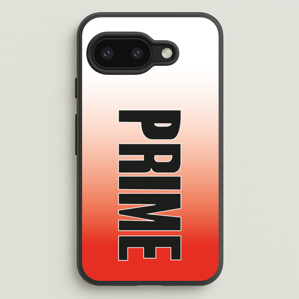 Prime - Red Gradient - Prime Phone Case for Google Pixel 9a