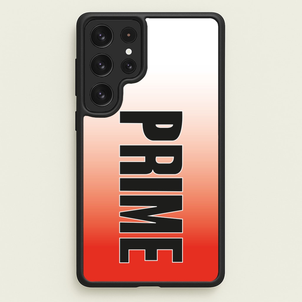 Prime - Red Gradient - Prime Phone Case for Galaxy S23 Ultra