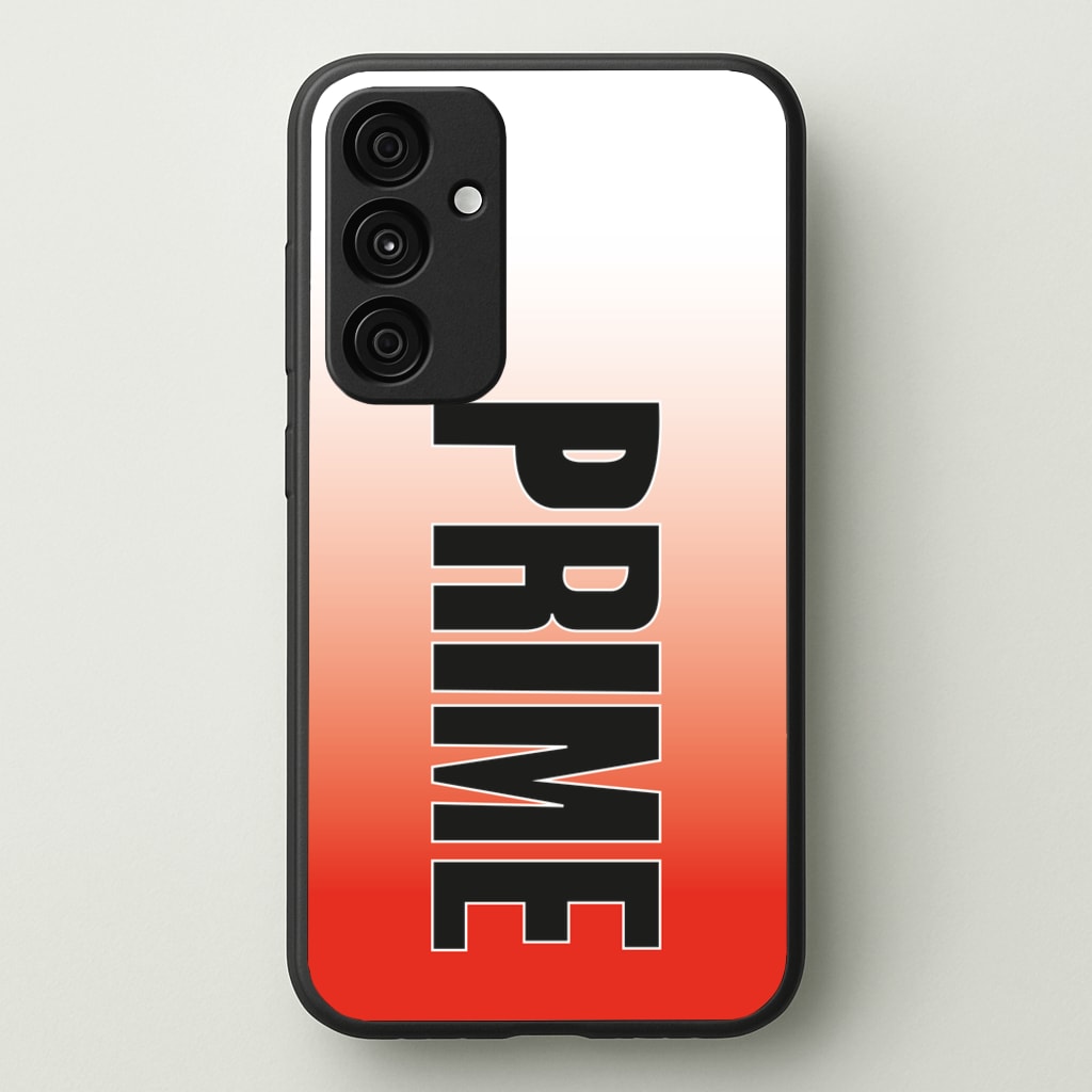 Prime - Red Gradient - Prime Phone Case for Galaxy A55