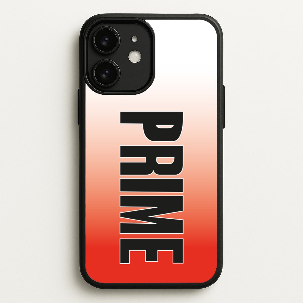 Prime - Red Gradient - Prime Phone Case for iPhone 11