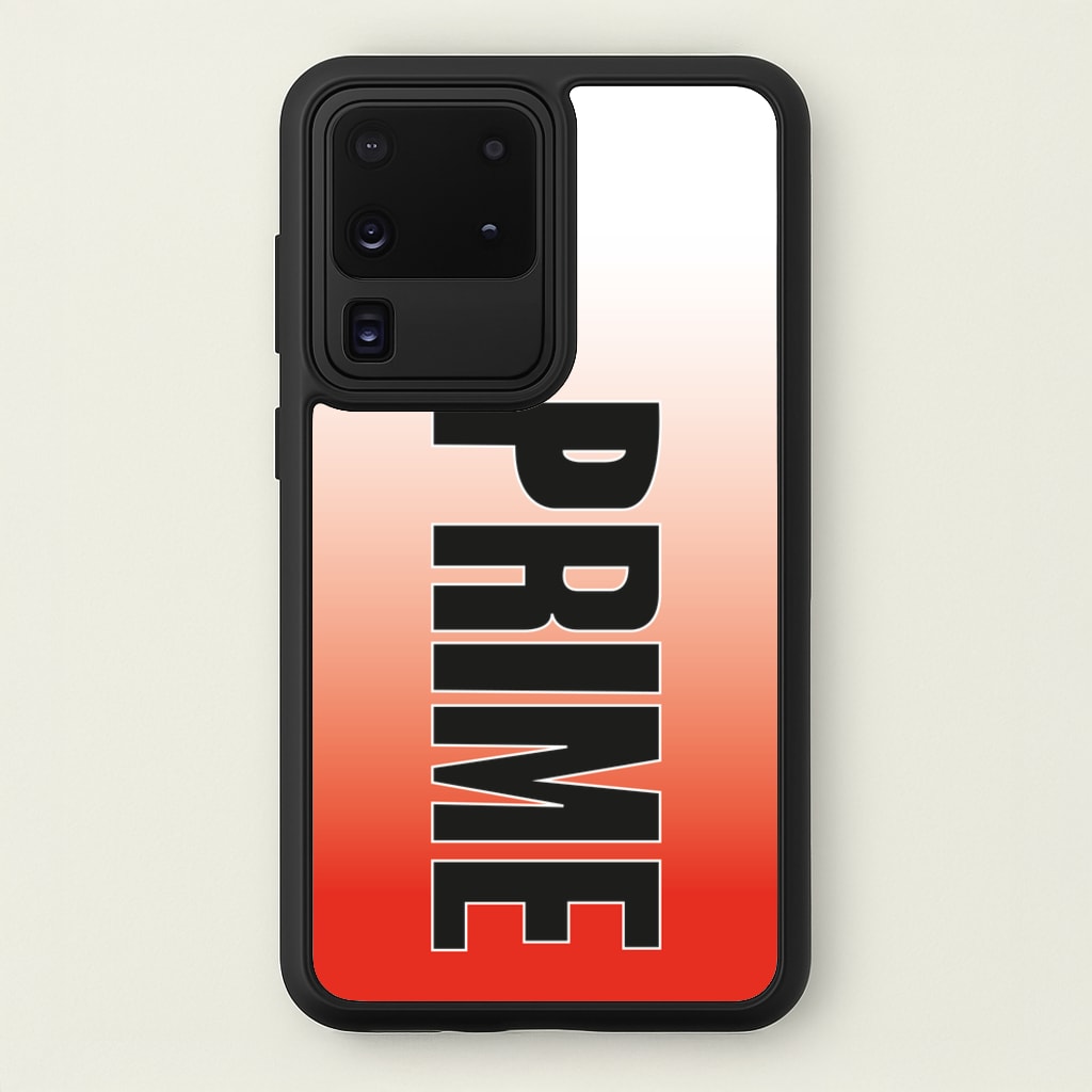 Prime - Red Gradient - Prime Phone Case for Galaxy S20 Ultra