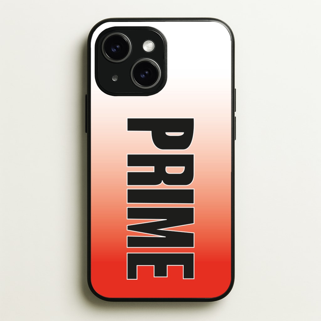 Prime - Red Gradient - Prime Phone Case for iPhone 15 Plus