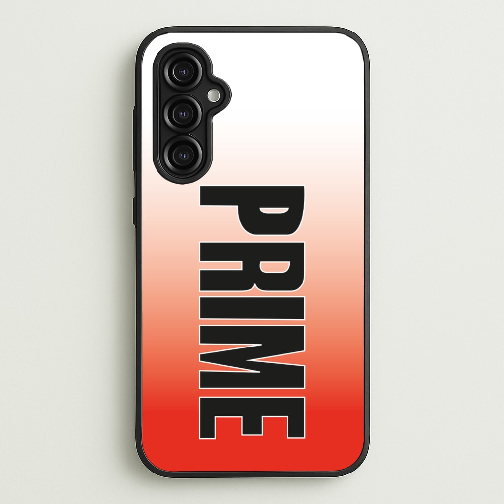 Prime - Red Gradient - Prime Phone Case for Galaxy A14