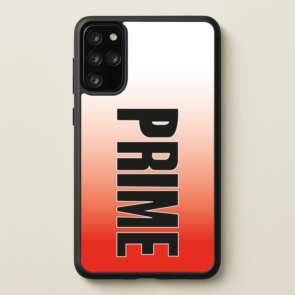 Prime - Red Gradient - Prime Phone Case for Galaxy S20 Plus