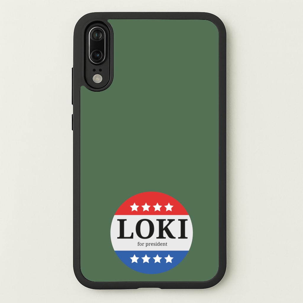 Loki For President - Loki Phone Case for Huawei P20