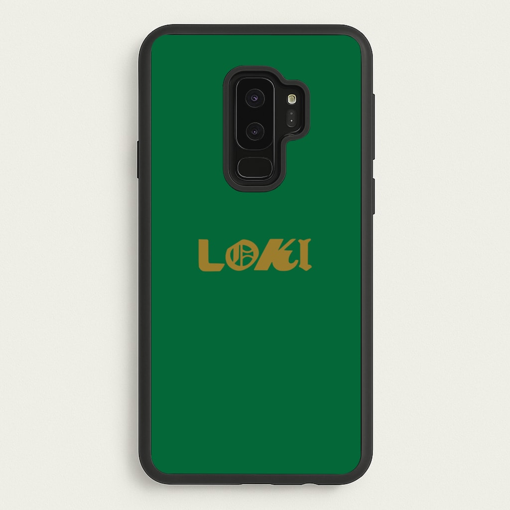 Logo - Loki Phone Case for Galaxy S9 Plus